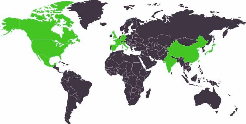 Bing international servers